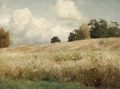 Sadesfalt, Landscape Study by Gustaf Rydberg